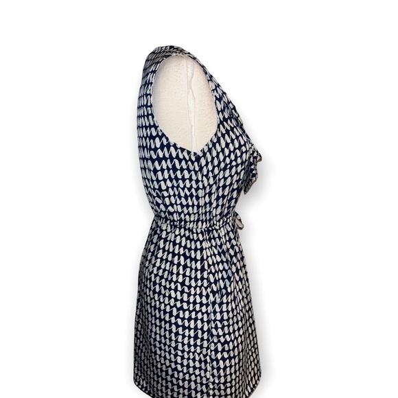 ❤️Fishbowl - Navy & White Sleeveless Dress Size S - Picture 5 of 10